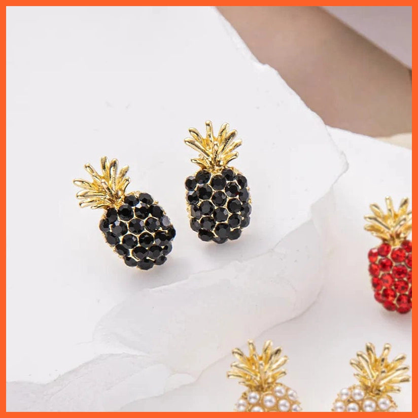 whatagift.com.au C54-9 Pineapple Pearl Earrings