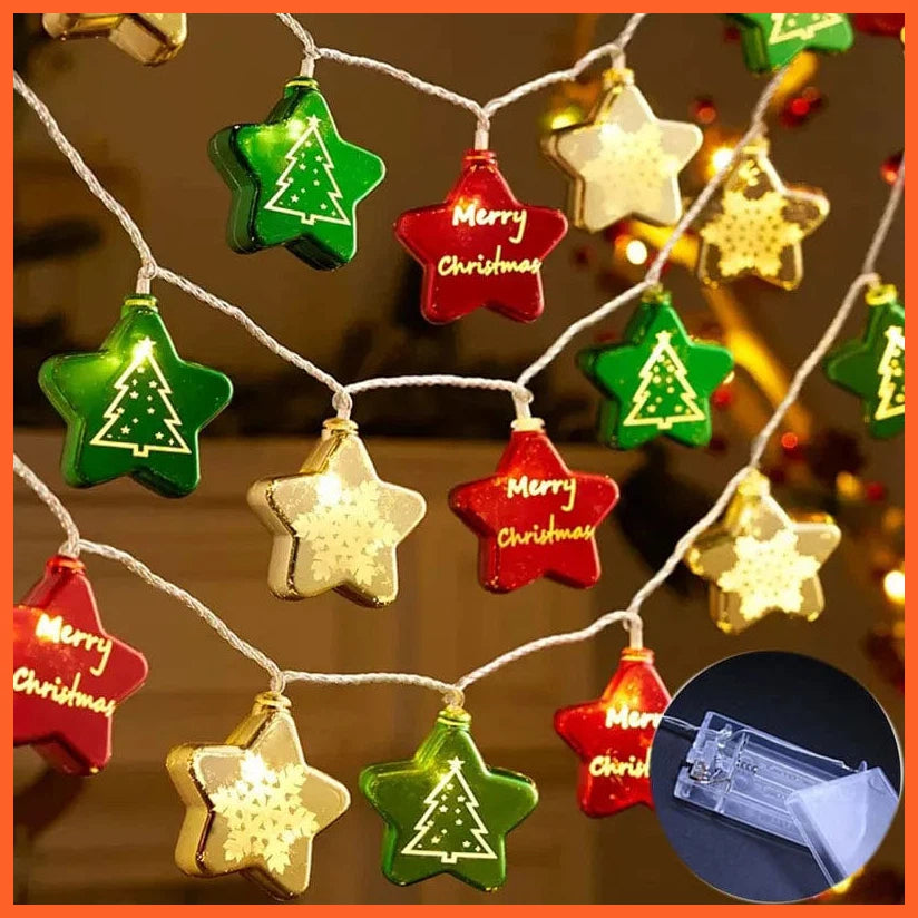 whatagift.com.au Christmas Tree Decoration Strings Lights | Decoration Accessories For Christmas