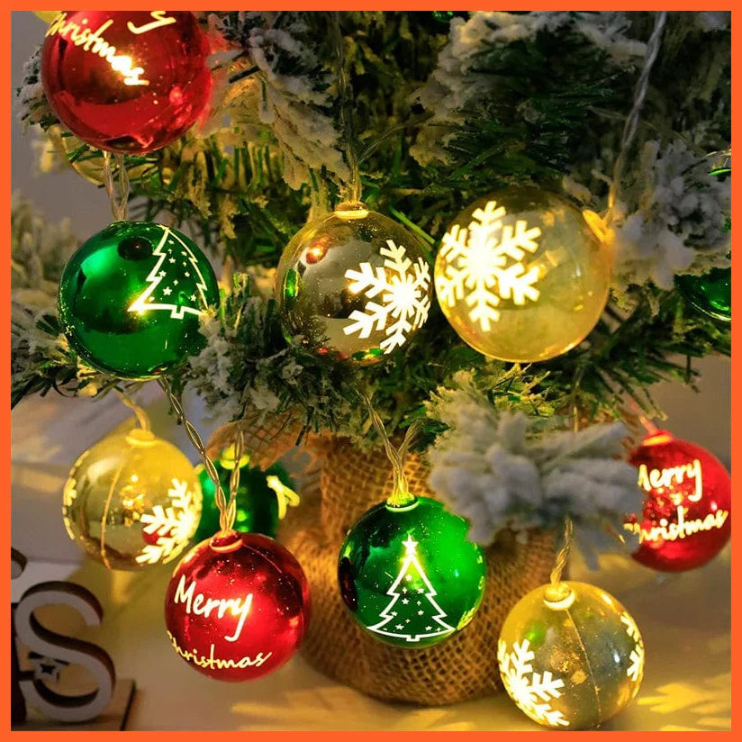 whatagift.com.au Christmas Tree Decoration Strings Lights | Decoration Accessories For Christmas