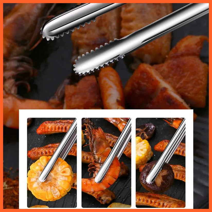 whatagift.com.au Grill Like a Pro: Stainless Steel BBQ Tongs | Essential Cooking Utensils for BBQ