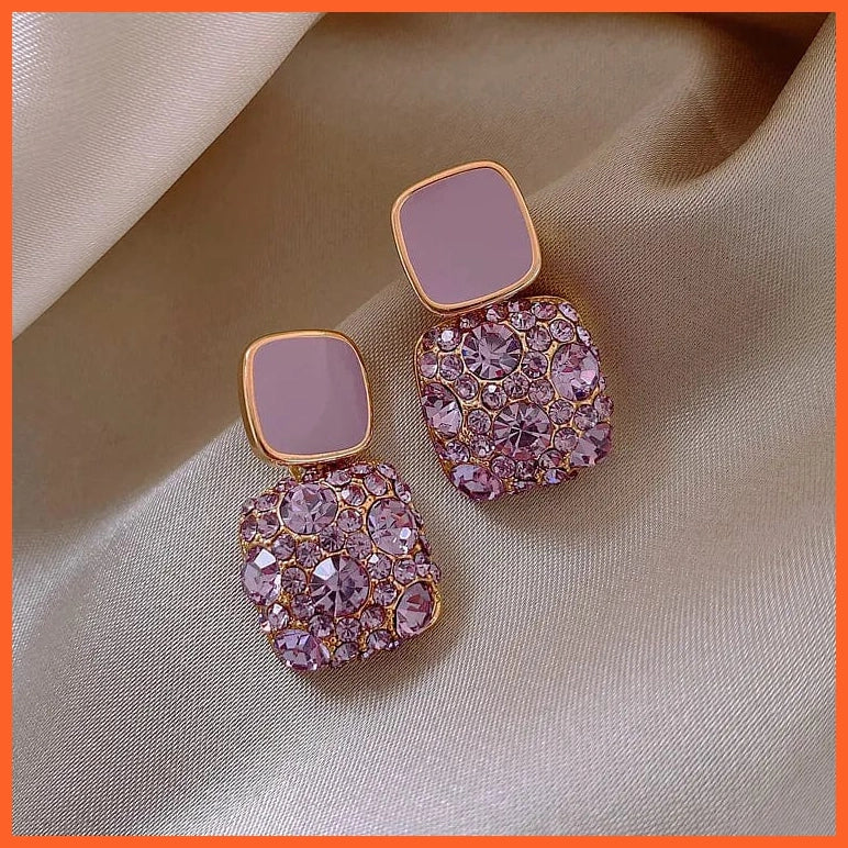 whatagift.com.au High-quality Purple Earrings Stud Earrings