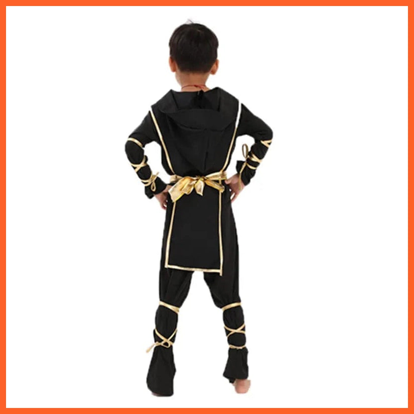 whatagift.com.au Ninjas Costumes | Halloween Party Boys Girls Warrior Cosplay Costume