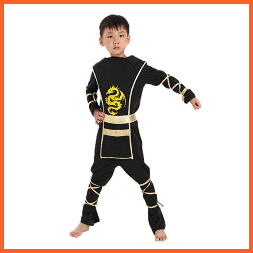 whatagift.com.au Ninjas Costumes | Halloween Party Boys Girls Warrior Cosplay Costume