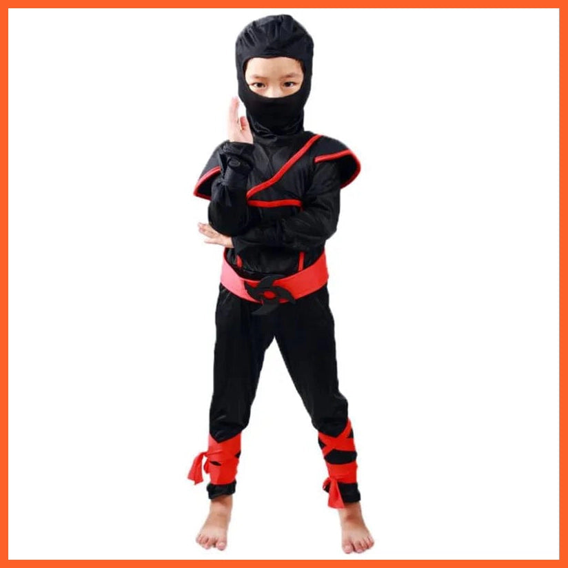 whatagift.com.au Ninjas Costumes | Halloween Party Boys Girls Warrior Cosplay Costume