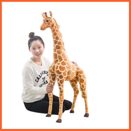 35-120Cm Giant Real Life Giraffe Plush Toys | Soft Stuffed Animals