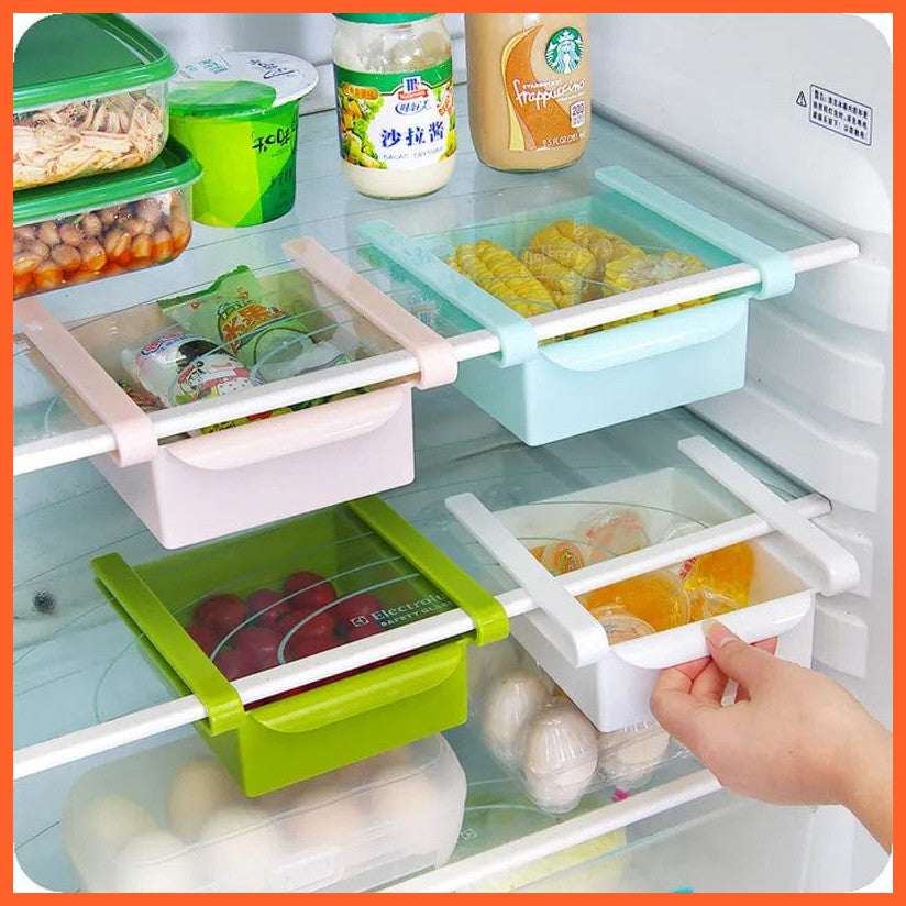 whatagift.com.au Refrigerator Storage Shelf - Organizer for Refrigerator & Drawers
