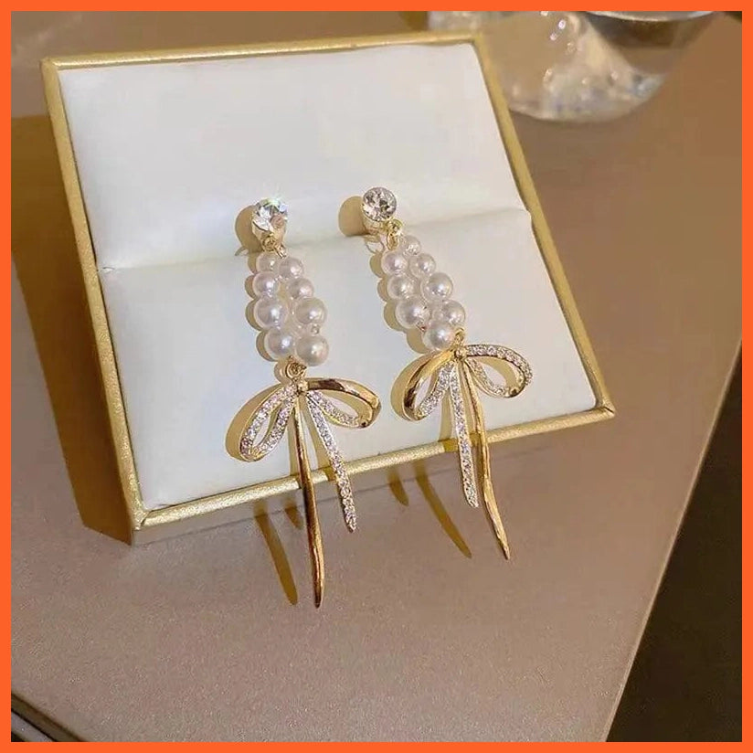 whatagift.com.au silver Pineapple Pearl Earrings