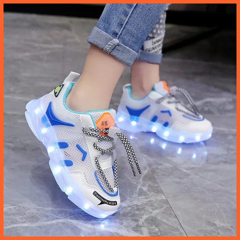 whatagift.com.au USB Charging LED Baby Shoes