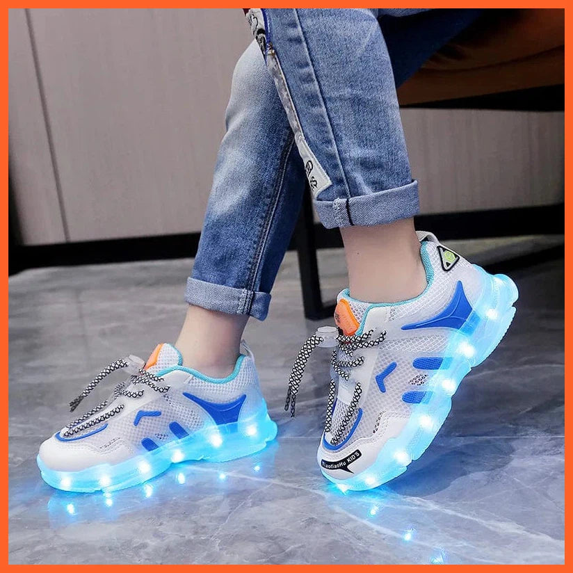 whatagift.com.au USB Charging LED Baby Shoes