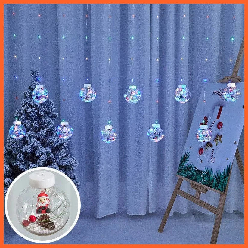 whatagift.com.au WishingBall 1 / USB Christmas Wish Ball LED Fairy Curtain Lights