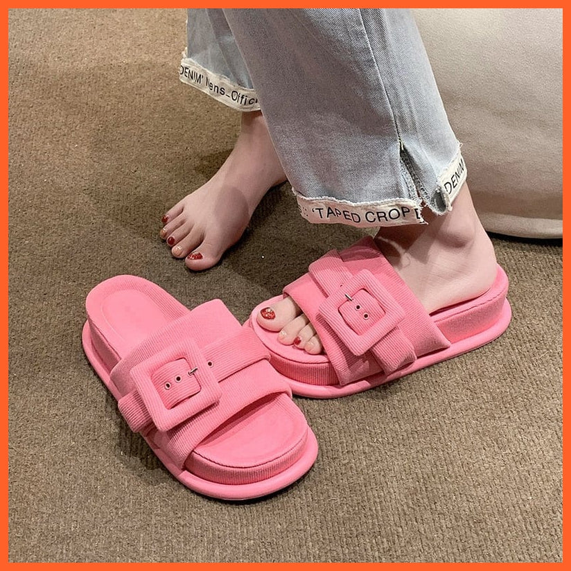 whatagift.com.au Women Summer Cute Slippers | Cool Flip Flops Street Sandals | Clogs for Women