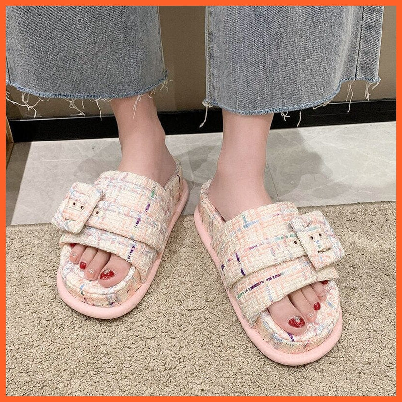 whatagift.com.au Women Summer Cute Slippers | Cool Flip Flops Street Sandals | Clogs for Women