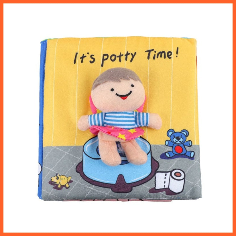 whatagift.com.au 0 17 Baby Puzzle Fabric Books Parent-Child Interaction Early Learning Cloth Book 0-12 Months Ring Paper Develop Cognize Reading Toys