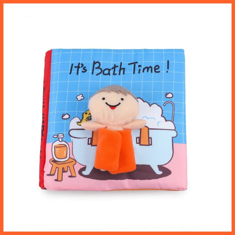 whatagift.com.au 0 18 New Born Washable Fabric Early Learning Book
