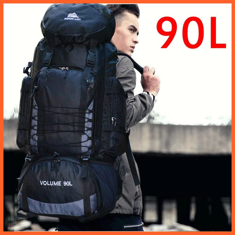 whatagift.com.au 0 90L 80L Travel Camping Backpack | Trekking Bag for Travelling