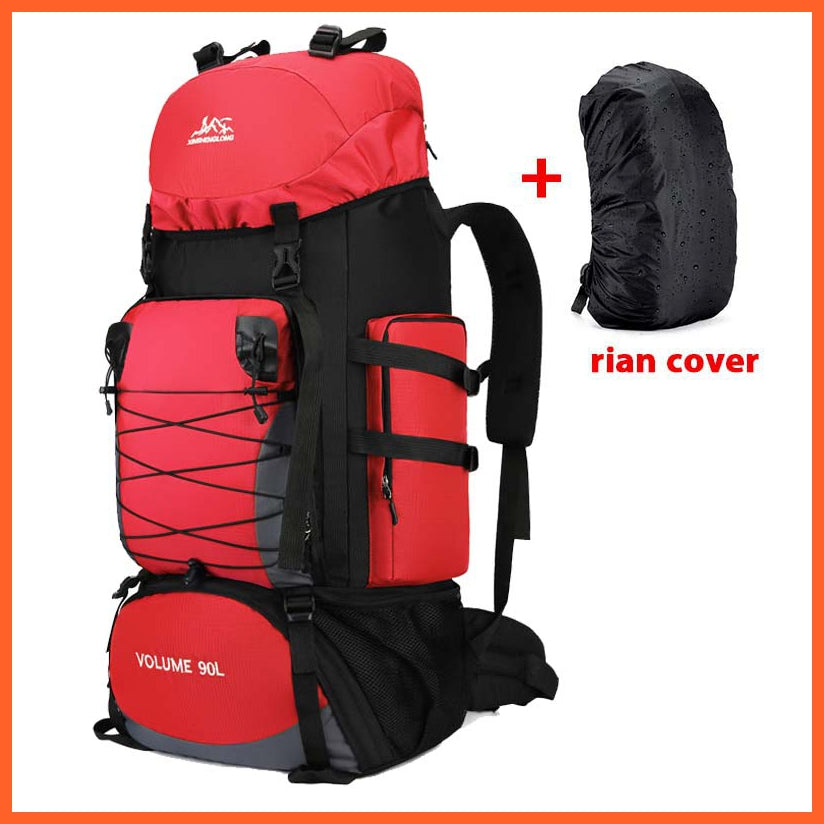 whatagift.com.au 0 90L Bag and Cover RD / China 90L 80L Travel Camping Backpack |Trekking Bag for Travelling