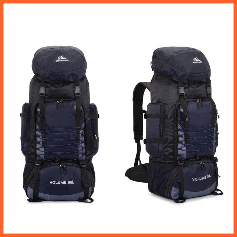 whatagift.com.au 0 90L Dark Blue  Bag / China 90L 80L Travel Camping Backpack |Trekking Bag for Travelling