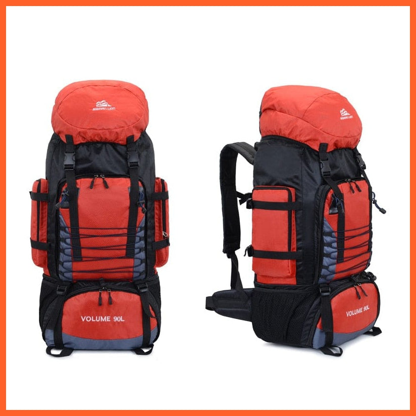 whatagift.com.au 0 90L Red  Bag / China 90L 80L Travel Camping Backpack |Trekking Bag for Travelling