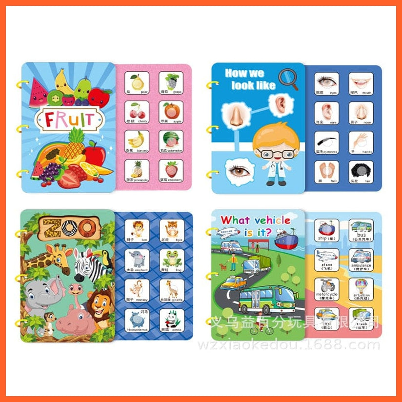 whatagift.com.au 0 Baby Soft Washable Cloth Learning Educational Book For Kids
