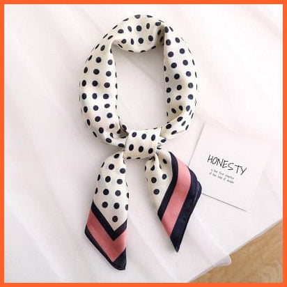 whatagift.com.au 0 Fashion Silk Satin Hair Scarf | Women Printed Square Head Bandana hijab Shawls