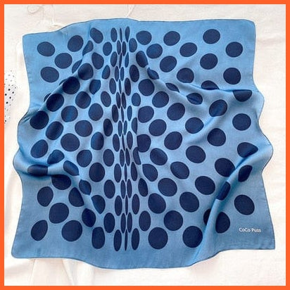 whatagift.com.au 0 Fashion Silk Satin Hair Scarf | Women Printed Square Head Bandana hijab Shawls