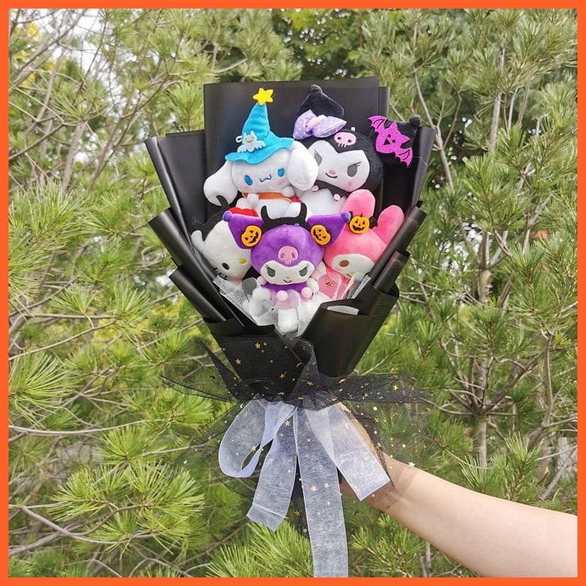 whatagift.com.au 1 1 Christmas Gifts Cartoon Sanrio Plush Bouquet |  Plush Doll Toy  Valentine Graduation Gifts