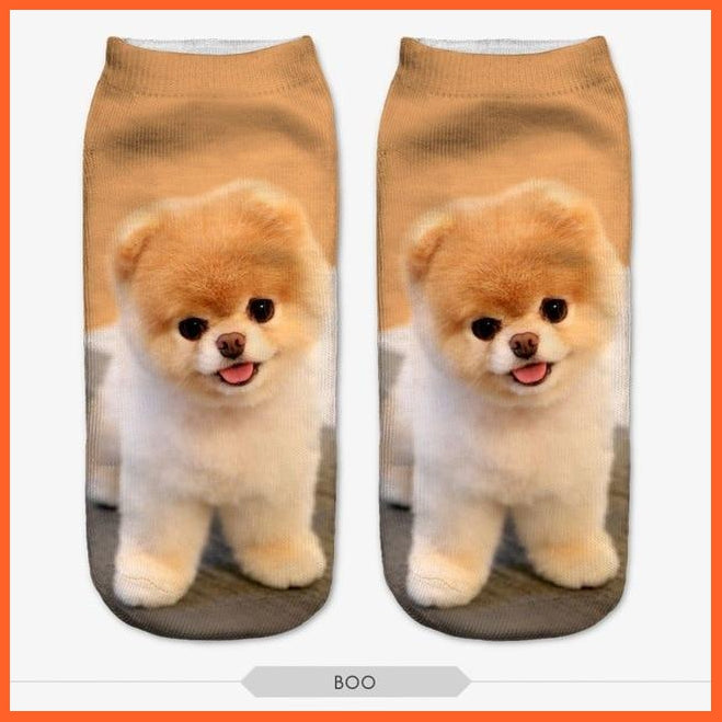 3D Dog Printed Socks | whatagift.com.au.