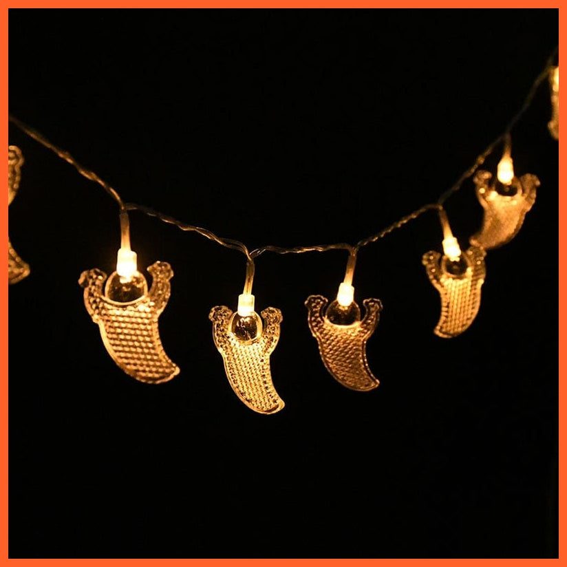 whatagift.com.au 1.5M 10 LED Halloween Led Light String | Pumpkin Lamp Hanging Halloween Party Decoration Lights