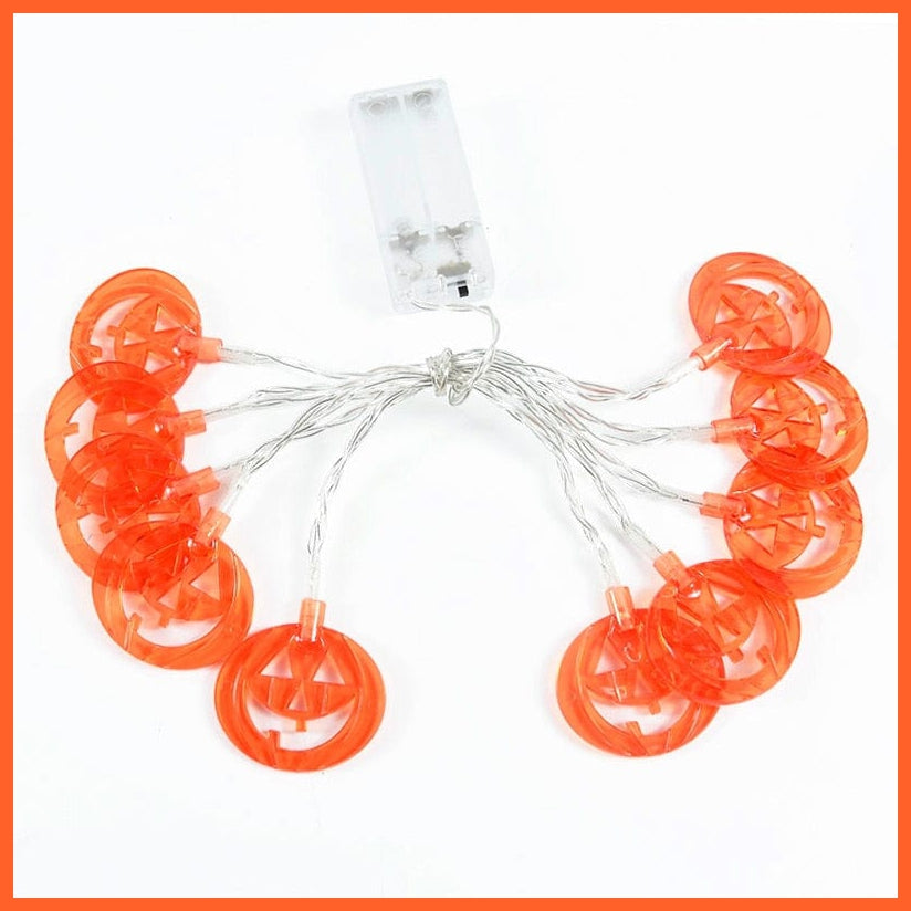 whatagift.com.au 1.5M 10 LED Halloween Led Light String | Pumpkin Lamp Hanging Halloween Party Decoration Lights