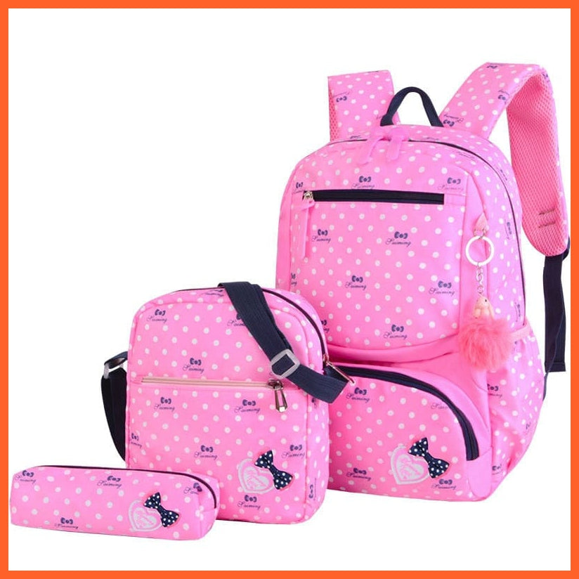 whatagift.com.au 1 pink 3pcs/set Male backpacks | Shoulder Bag for Travelling