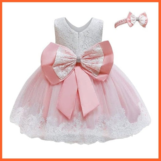 whatagift.com.au 1-Pink1 / 12M Gown Dresses For Girls For Summer Party And Wedding