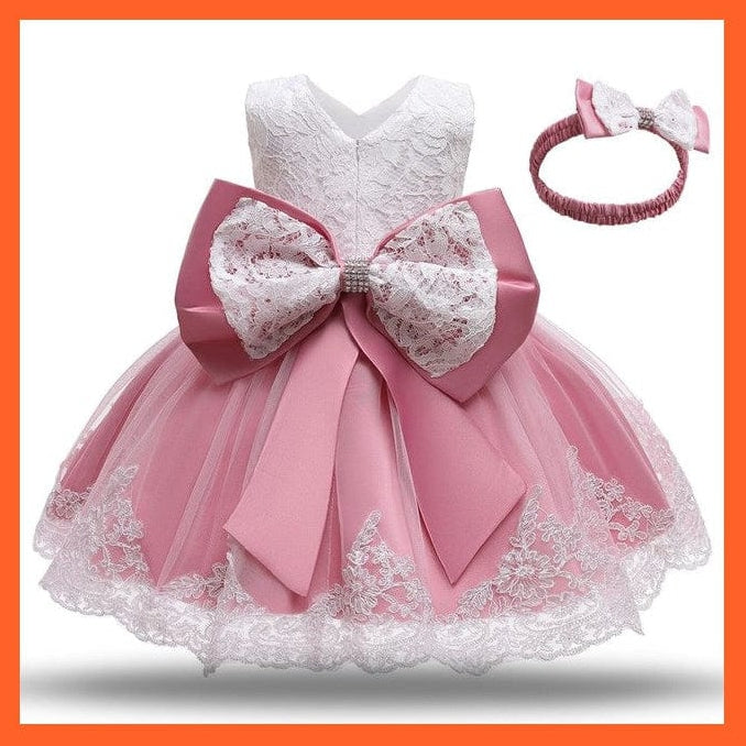 whatagift.com.au 1-Pink2 / 12M Gown Dresses For Girls For Summer Party And Wedding
