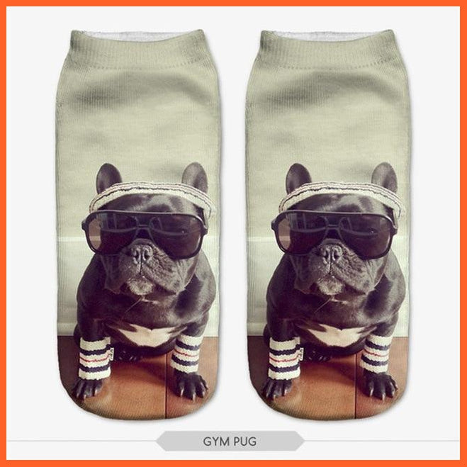 3D Dog Printed Socks | whatagift.com.au.