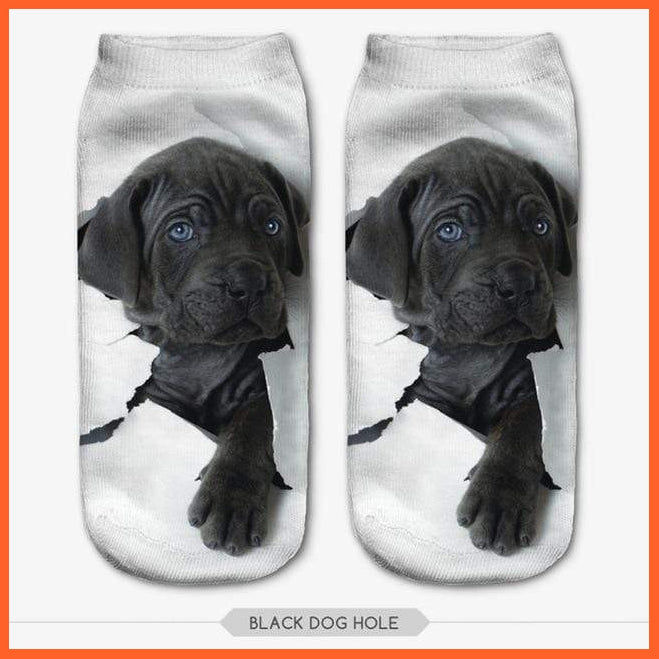 3D Dog Printed Socks | whatagift.com.au.