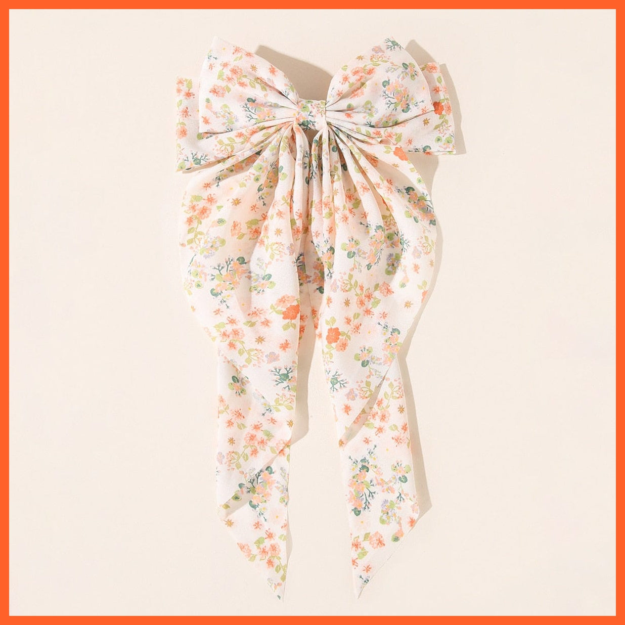 whatagift.com.au 11 Women Large Bow Hairpin | Summer Chiffon Big Bowknot Clip | Hair Accessories