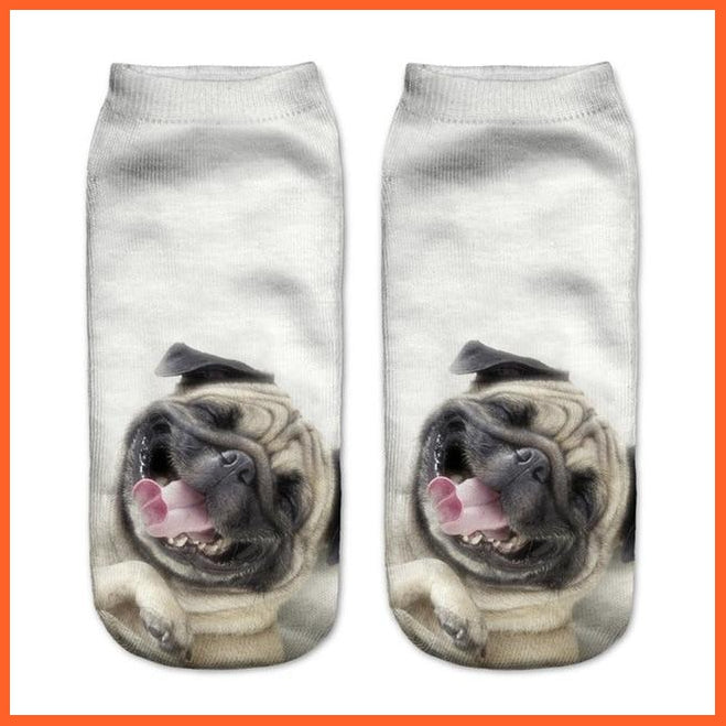 3D Dog Printed Socks | whatagift.com.au.