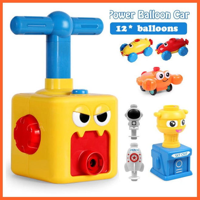 whatagift.com.au 12 balloons1 Power Balloon Launch Tower Toy - Air Power Balloon Car