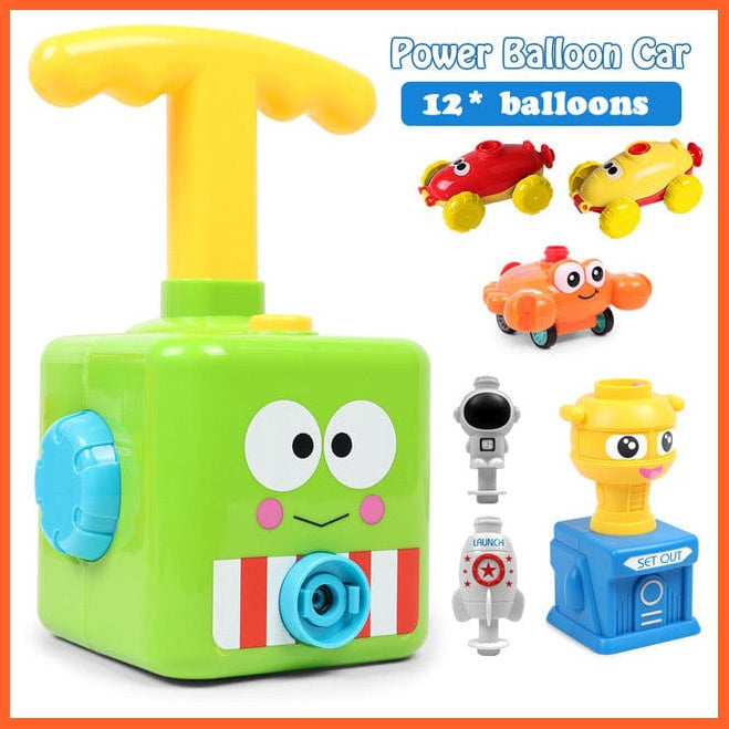 whatagift.com.au 12 balloons3 Power Balloon Launch Tower Toy - Air Power Balloon Car