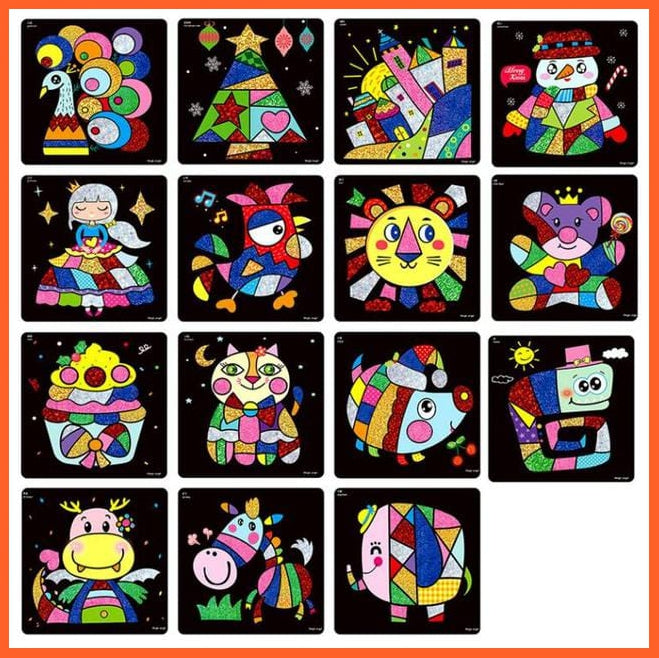 whatagift.com.au 15pcs Fairy Fairy Tales DIY Magic Transfer Painting Crafts