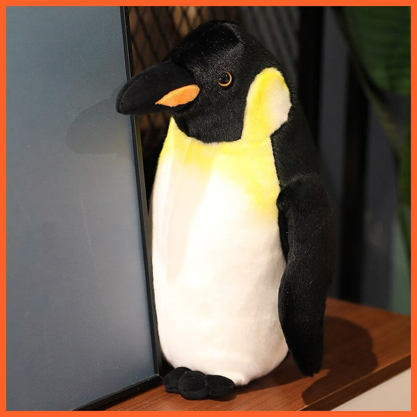 whatagift.uk 17cm / Black / China Penguin Plush Toy | Hug And Sleep Toy | Children Toys