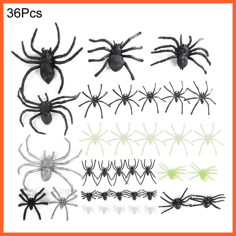 whatagift.com.au 1pack spider Horror Giant Black Plush Spider Halloween Party Decoration Props