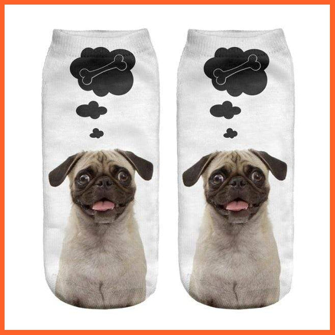 New Arrival Dog Print Ankle Socks | whatagift.com.au.
