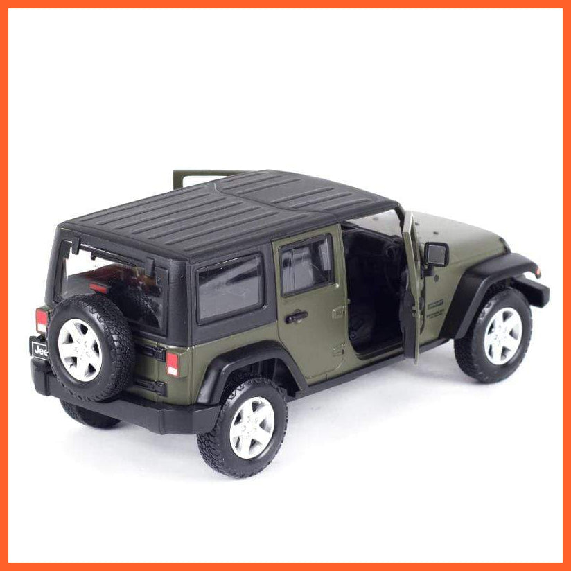 2015 Jeep Wrangler Unlimited 1:24 Diecast Alloy Metal Car |  Static Simulation Diecast Model Car | whatagift.com.au.