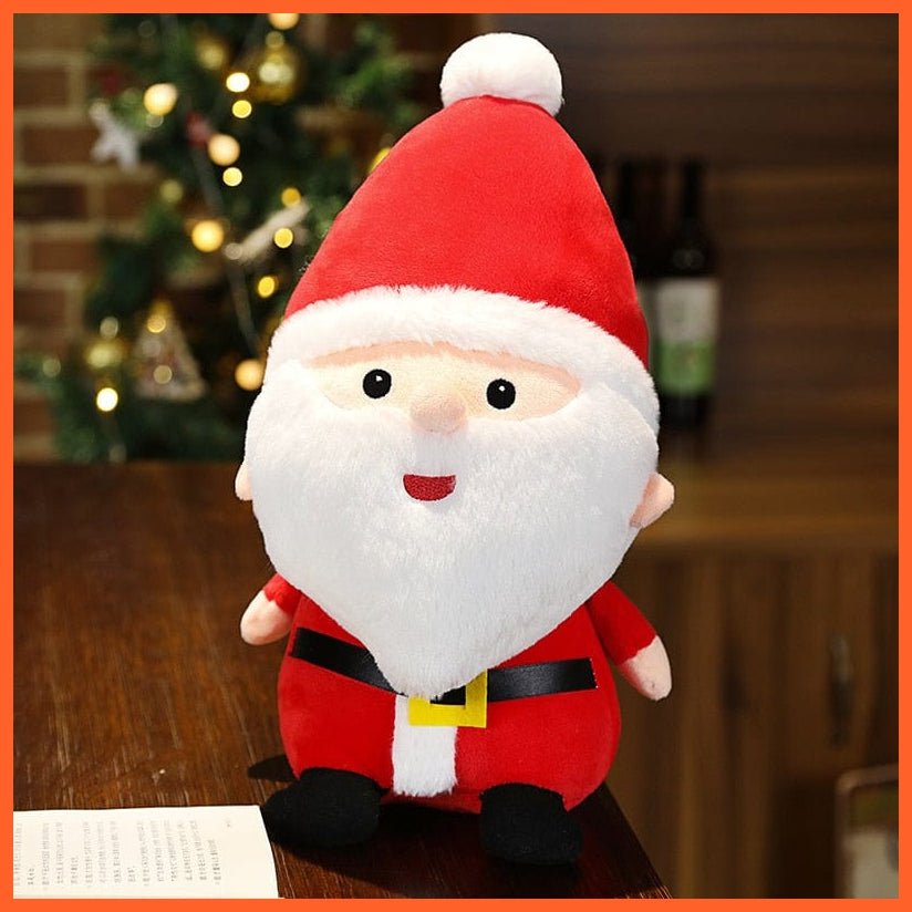 whatagift.com.au 23CM Lovely Santa Claus | Elk Snowman  Stuffed Plush Toys| Best for Home Decor