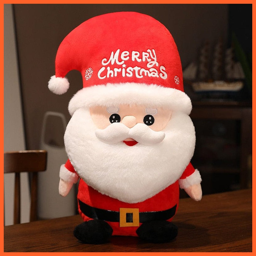 whatagift.com.au 23CM / Snowman-m 23CM Lovely Santa Claus | Elk Snowman  Stuffed Plush Toys| Best for Home Decor