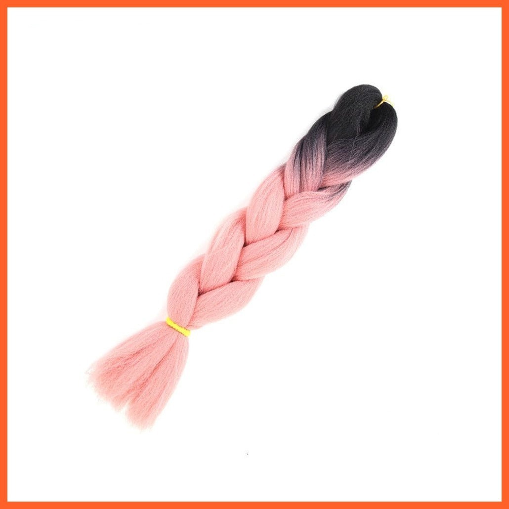 whatagift.com.au 24inches-M45 / 24inches 24 Inches Jumbo Braid Synthetic Ombre Hair Extension For Women