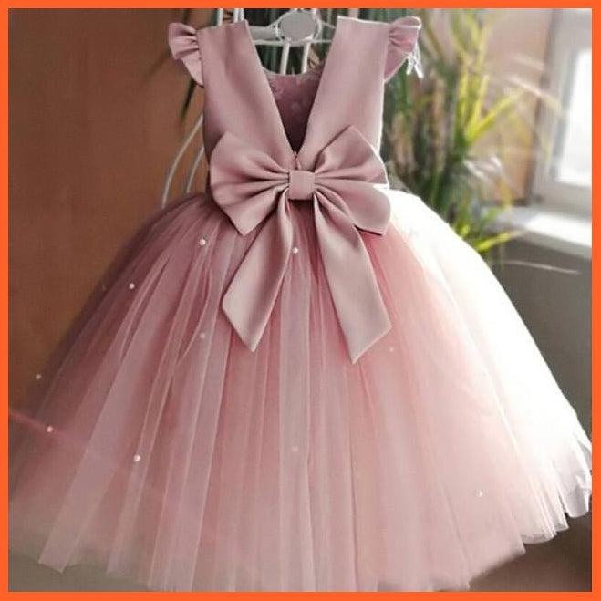 whatagift.com.au 24M / Pink 1 Baby Girls Gown Dresses for Toddler Kids