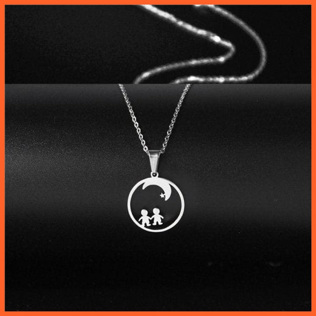 whatagift.com.au 3 Stainless Steel Dream Catcher Pendant Necklaces