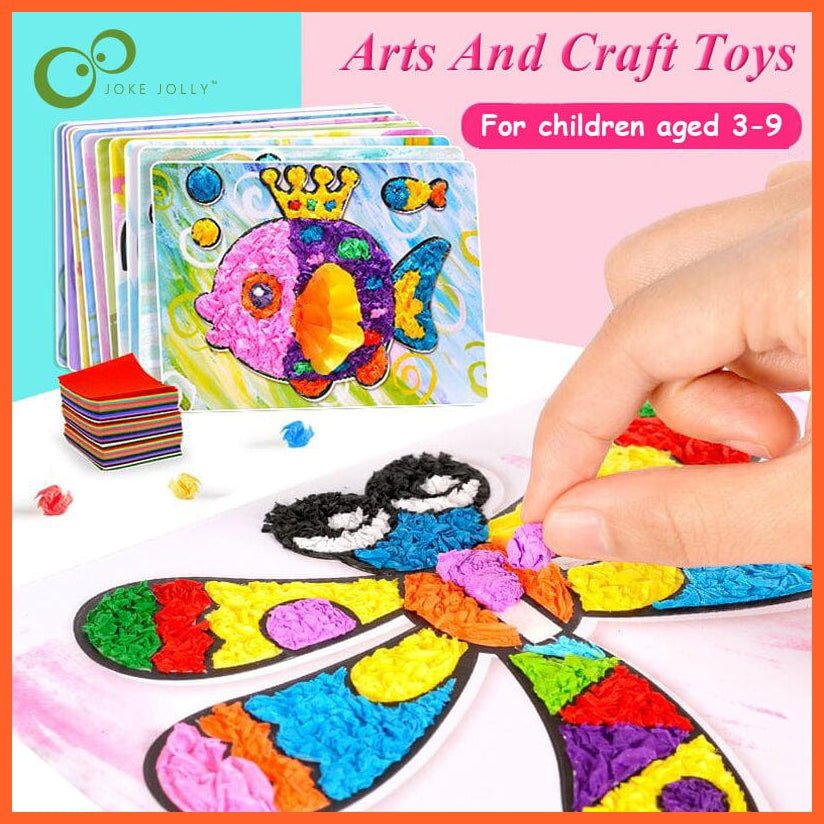 whatagift.com.au 3Pcs DIY Cartoon Crafts Toys For Children