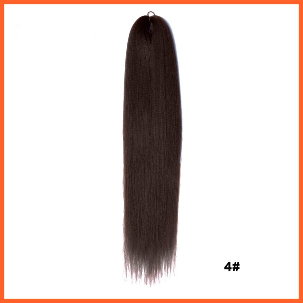 whatagift.com.au 4 / 22inches / 1Pcs/Lot Synthetic 22 Inch 60G Kanekalon Hair Jumbo Braid | Yaki Straight Hair Extension Pink Blonde Twist